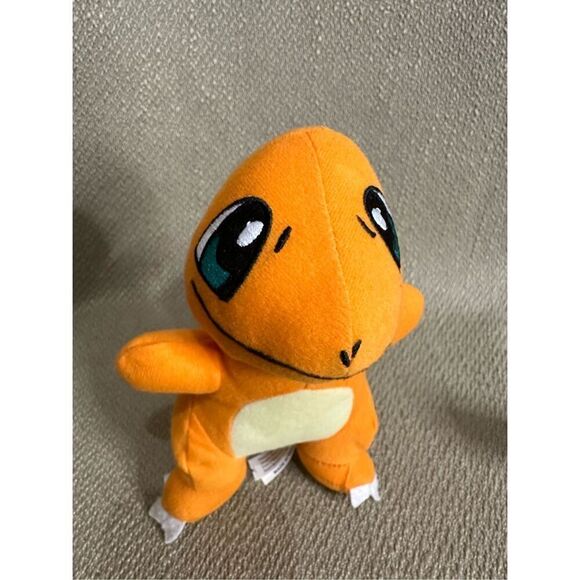 Pokemon CHARMANDER Stuffed Animal Plush Toy Factory 2017 Orange Fire 6.5” - Picture 3 of 10